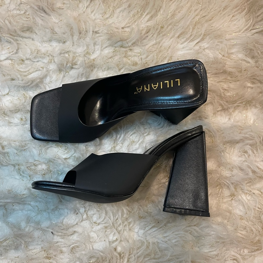 Brand new open toed heels
